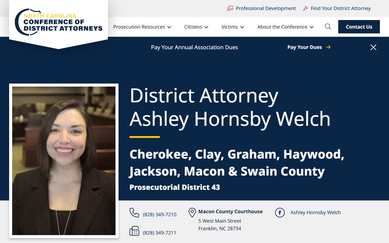 Macon County District 43 DA court records after arrest