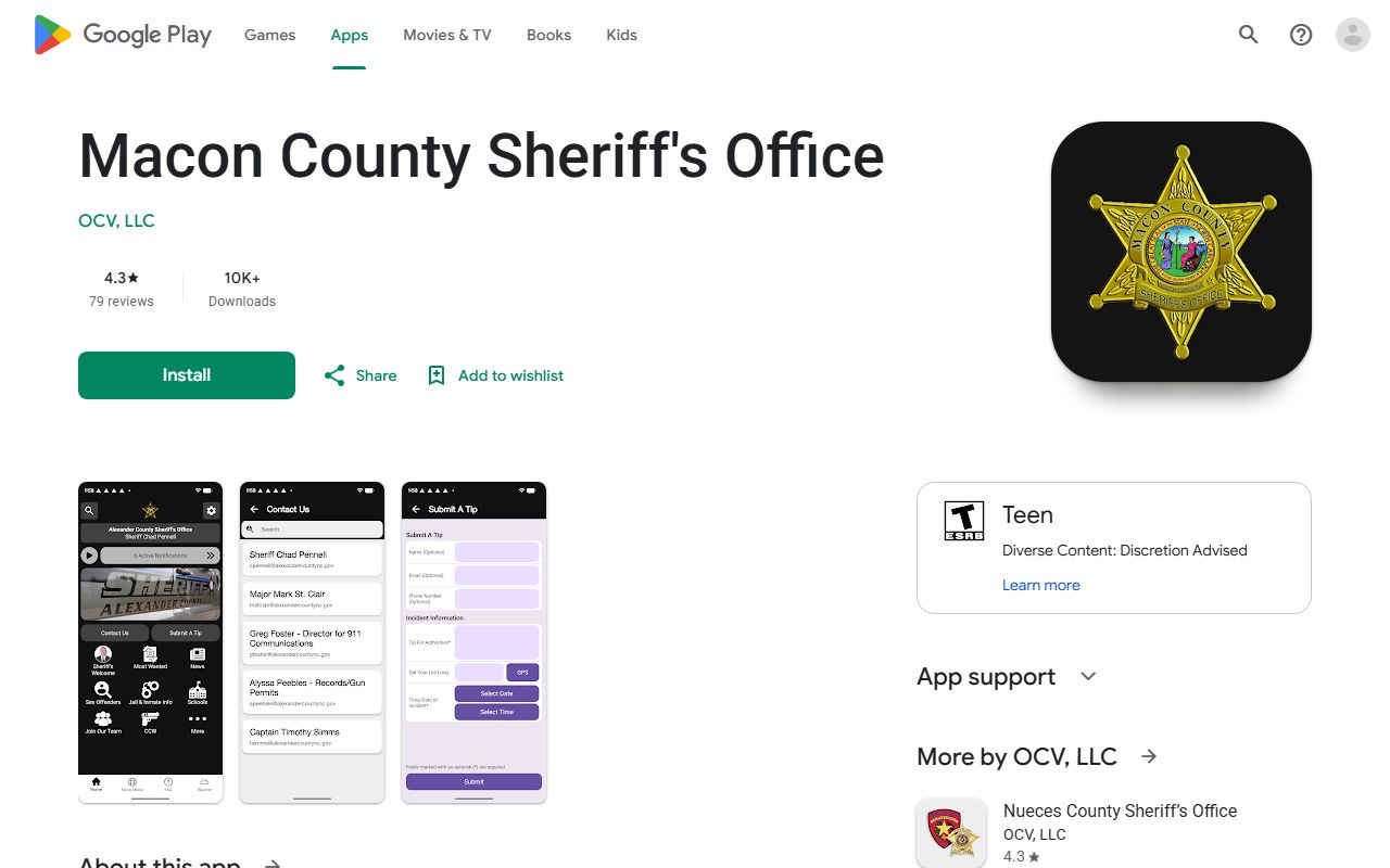 Macon County jail mugshots sheriff app booking photo access